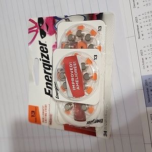 Energizer size 13 batteries (23 pack)
